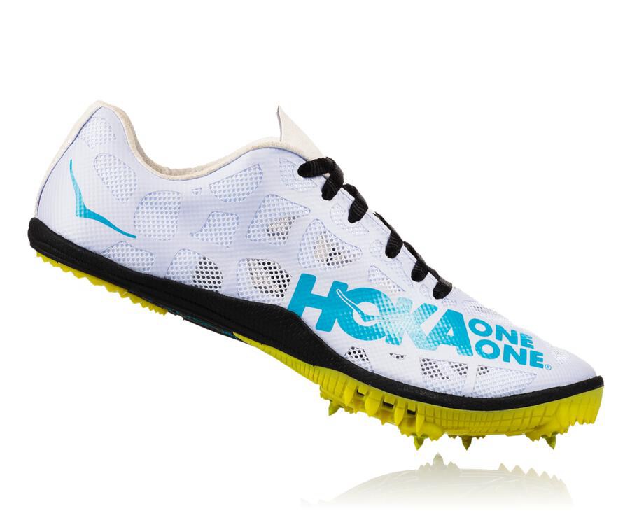 Spikes Womens - Hoka One One Rocket X - White - TOABGQE-96